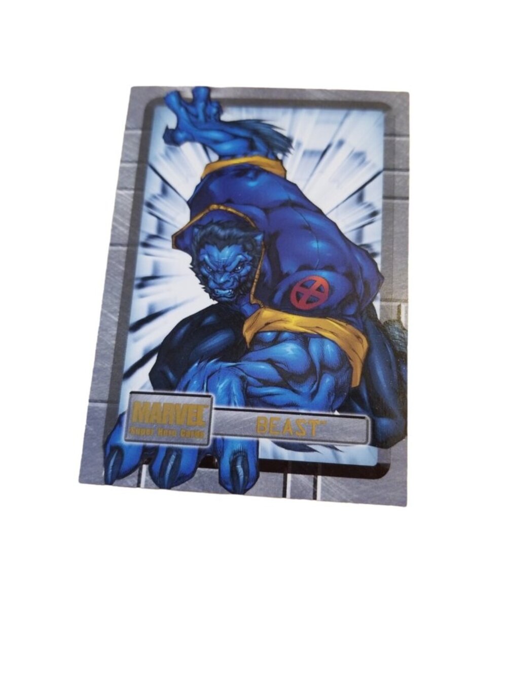 2002 Marvel Perdue Chicken Rare Promo Card Xmen- Beast, Henry Mccoy Biochemist